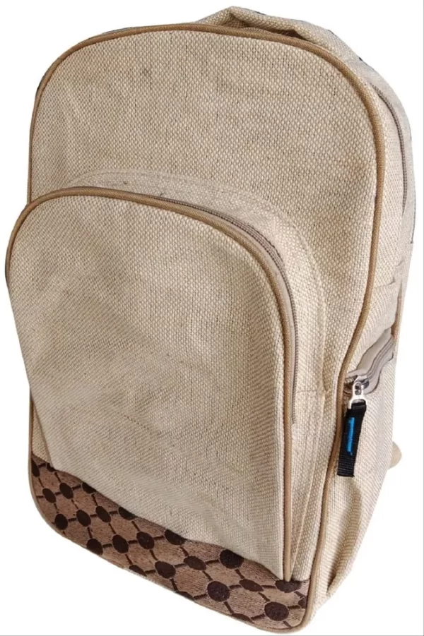 Jute Multi Backpack Bag School Bag Shoulder Jute Bag ,goldenjutecorporation.com